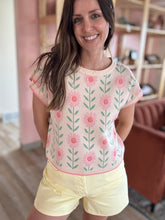Load image into Gallery viewer, soft pink floral top