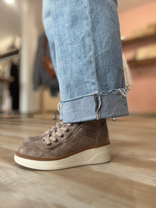 blowfish stone lace-up hybrid sneaker boot