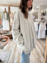 Load image into Gallery viewer, sage french terry weekend pullover