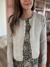 Load image into Gallery viewer, heathered oat button cardigan