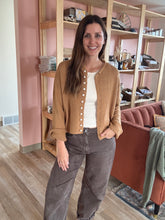 Load image into Gallery viewer, caramel drizzle cardi