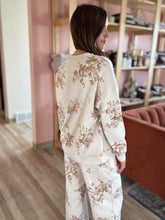 Load image into Gallery viewer, fall floral toile sweatshirt