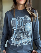 Load image into Gallery viewer, joy to the world long sleeve tee