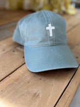 Load image into Gallery viewer, cross sage embroidered hat