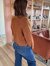 Load image into Gallery viewer, copper confetti cardigan