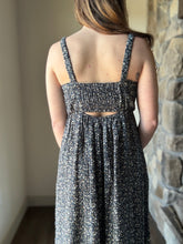 Load image into Gallery viewer, midnight ditsy floral dress