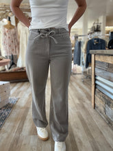 Load image into Gallery viewer, hidden grey high rise wide straight pants