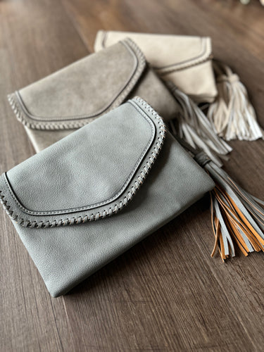 sloane whipstitch crossbody purse | 4 colors