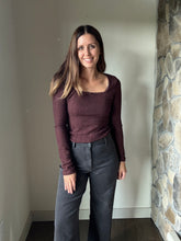 Load image into Gallery viewer, washed black cotton wide leg pants