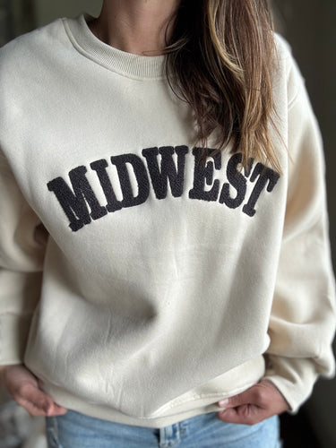 midwest fuzzy sweatshirt