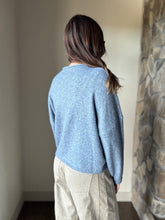 Load image into Gallery viewer, ultra soft blue button cardigan