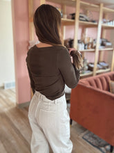 Load image into Gallery viewer, essential coffee long sleeve tee