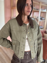 Load image into Gallery viewer, in the pasture olive jacket
