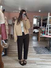 Load image into Gallery viewer, espresso tapered pants