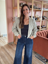 Load image into Gallery viewer, polly pin tuck wide leg denim