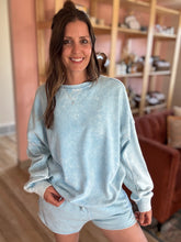Load image into Gallery viewer, aqua soft vintage shorts