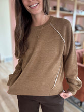 Load image into Gallery viewer, dani soft double knit caramel sweater