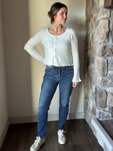 Load image into Gallery viewer, judy blue dark high waist slim jeans