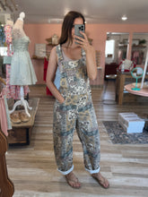 Load image into Gallery viewer, elise boho denim overalls