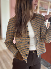 Load image into Gallery viewer, penelope check cardigan