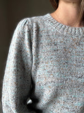 Load image into Gallery viewer, blue space dyed sweater