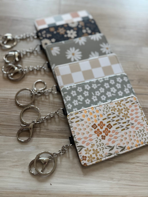 card holder keychain | 6 prints