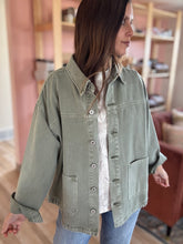 Load image into Gallery viewer, jamie olive oversized denim jacket