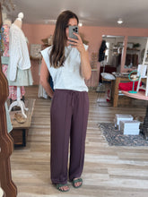 Load image into Gallery viewer, jess luxe plum pants