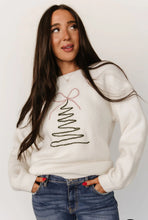 Load image into Gallery viewer, all spruced up embroidered sweater