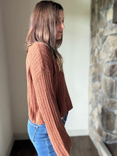 Load image into Gallery viewer, rust capsule sweater