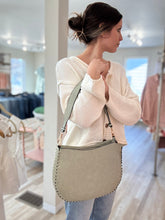 Load image into Gallery viewer, whipstitch trim saddle bag | 2 colors