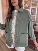 Load image into Gallery viewer, jamie olive oversized denim jacket