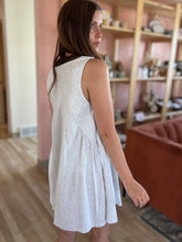 Load image into Gallery viewer, twiggy grey shift dress