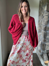 Load image into Gallery viewer, girls dinner pleated pink floral skirt