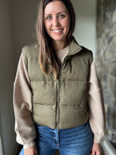 Load image into Gallery viewer, antique green vest