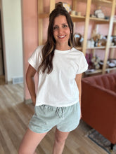 Load image into Gallery viewer, sage soft vintage shorts