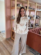Load image into Gallery viewer, fall floral toile sweatshirt