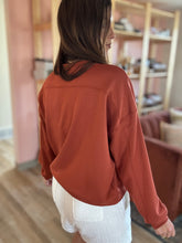 Load image into Gallery viewer, scout rust scuba sweatshirt