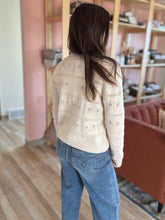 Load image into Gallery viewer, lucille checkered texture cardigan