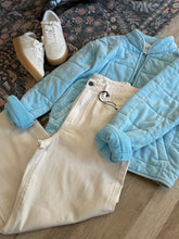 Load image into Gallery viewer, turquoise soft quilted jacket