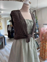 Load image into Gallery viewer, chocolate textured button knit top