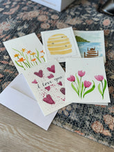 Load image into Gallery viewer, watercolor cards