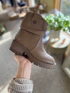 blowfish latte slouchy ankle boot