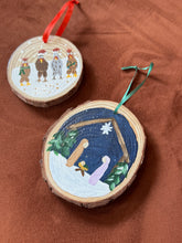 Load image into Gallery viewer, hand-painted wood ornaments
