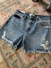 Load image into Gallery viewer, high rise boyfriend distressed shorts | S-XL
