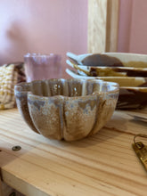 Load image into Gallery viewer, elodie fluted scalloped reactive glaze crackle bowl