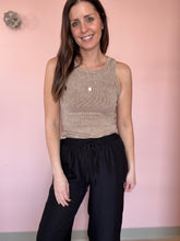 Load image into Gallery viewer, brown mineral wash tank top