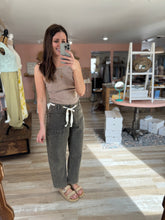 Load image into Gallery viewer, brown mineral wash tank top