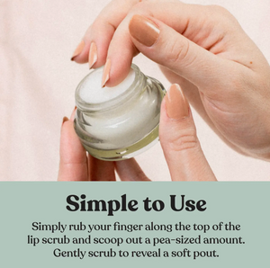 poppy & pout exfoliating lip scrub