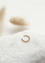 Load image into Gallery viewer, hello adorn beaded ear cuff | gold + silver